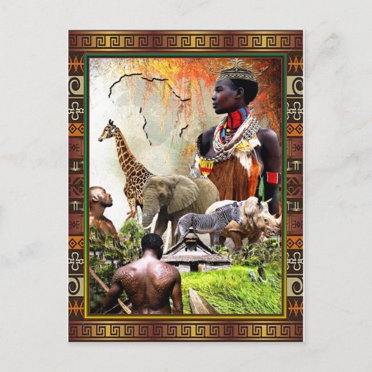 女王 ポストカード (正面)