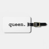 女王 ラゲッジタグ (正面横)