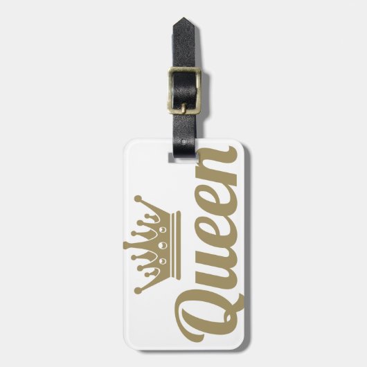 女王 ラゲッジタグ (正面縦)