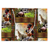 女王 ラージペーパーバッグ (裏面)