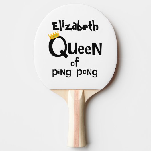 女王 卓球ラケット (正面)