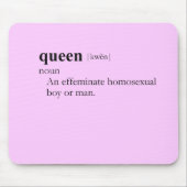 女王(定義) マウスパッド (正面)