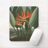 「女王（楽園の鳥）」 - Temple of Flora マウスパッド (マウス)