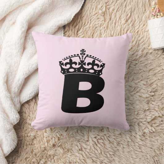 女王Bの黒いロゴ クッション (ブランケット)