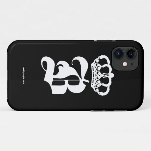 女王B - iPhone 5の場合 Case-Mate iPhoneケース (裏面(横))