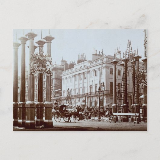 女王Diaのためにビクトリア飾られる車線を駐車して下さい ポストカード (正面)