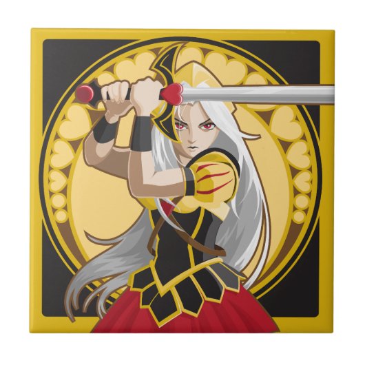 女王foのハート タイル (正面)