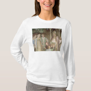 女王Theodolindaおよび法皇グレゴリー素晴らしいの Tシャツ