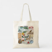 女男性へ性(着色化)ジョン・ムーニー引用文会社 トートバッグ (裏面)