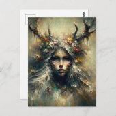 女異教の性エレン ポストカード (正面/裏面)