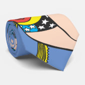 女疑問に思が前飛んでいる向 ネクタイ (ロール)