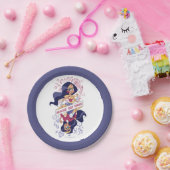 女疑問に思が力の正体を暴く ペーパープレート (パーティー)