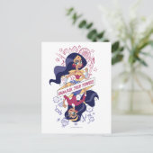 女疑問に思が力の正体を暴く ポストカード (スタンド正面)