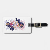 女疑問に思が力の正体を暴く ラゲッジタグ (正面横)