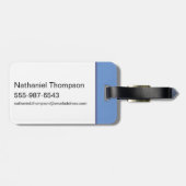 女疑問に思が力の正体を暴く ラゲッジタグ (裏面横)