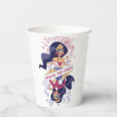 女疑問に思が力の正体を暴く 紙コップ (裏面)