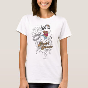 女疑問に思が栄える Tシャツ