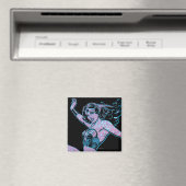 女疑問に思のカラフルポーズ マグネット (インサイチュ (食洗機))