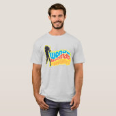 女疑問に思のシルエット Tシャツ (正面フル)