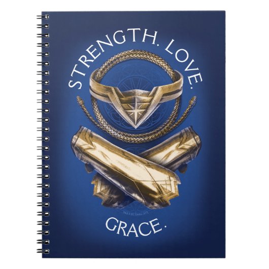 女疑問に思のティアラ、なげなわ、ブレスレット ノートブック (正面)