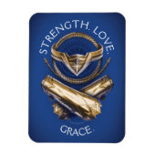 女疑問に思のティアラ、なげなわ、ブレスレット マグネット (縦)