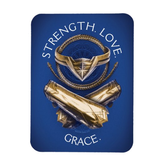 女疑問に思のティアラ、なげなわ、ブレスレット マグネット (縦)