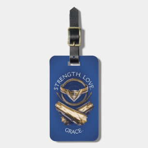 女疑問に思のティアラ、なげなわ、ブレスレット ラゲッジタグ