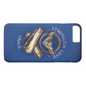 女疑問に思のティアラ、なげなわ、ブレスレット Case-Mate iPhoneケース (裏面(横))