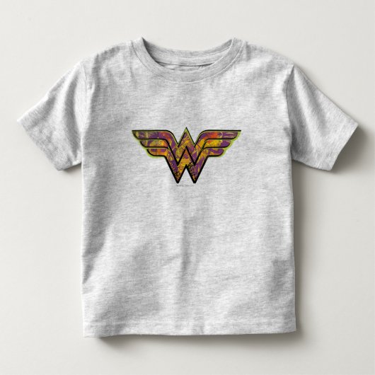 女疑問に思のロカラフルゴ トドラーTシャツ (正面)