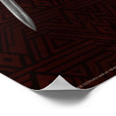 女疑問に思の戦闘準備漫画 ポスター (角)