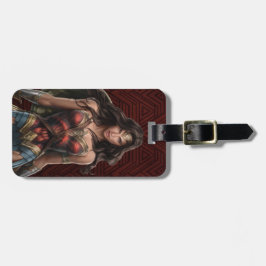 女疑問に思の戦闘準備漫画 ラゲッジタグ