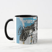 女疑問に思コラージュ2 マグカップ (左)