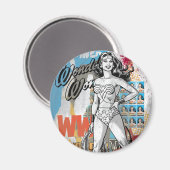 女疑問に思コラージュ2 マグネット (正面/裏面)