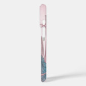 女疑問に思ドルフィンストライプズ Case-Mate iPhoneケース (裏面 / 左)