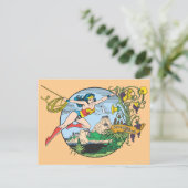 女疑問に思パラダイスアイランド ポストカード (スタンド正面)