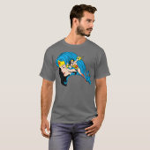 女疑問に思プロファイルの背景 Tシャツ (正面フル)