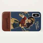 女疑問に思ボンシェル Case-Mate iPhoneケース (裏面(横))