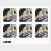 女疑問に思レトロシティ日が差すことアンドスターズ スクエアシール (シート)