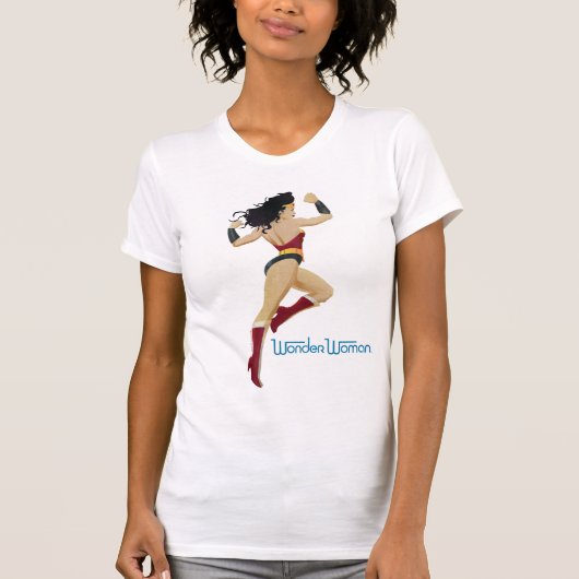 女疑問に思レトロシティ日が差すことアンドスターズ Tシャツ (正面)