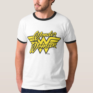 女疑問に思ロゴ1 Tシャツ