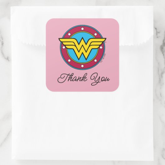 女疑問に思ロゴ |新生児来の近日 スクエアシール (バッグ)