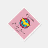 女疑問に思ロゴ |新生児来の近日 スタンダードカクテルナプキン (角)