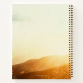 女疑問に思人アットサンセットスケッチ ノートブック (裏面)