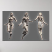 女疑問に思人代替 ポスター (正面)