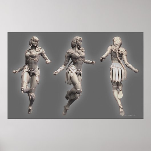 女疑問に思人代替 ポスター (正面)