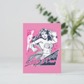 女疑問に思力・パワー ポストカード (スタンド正面)