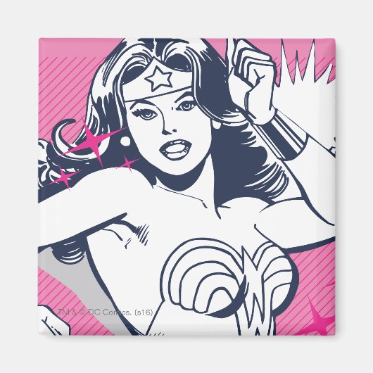 女疑問に思力・パワー マグネット (正面)