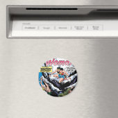 女疑問に思子を演じ疑問に思た女 マグネット (インサイチュ (食洗機))