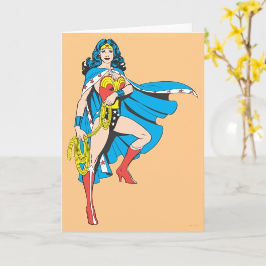 女疑問に思岬 カード (黄色い花)