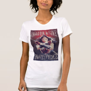 女疑問に思性が正義を求めて戦う Tシャツ